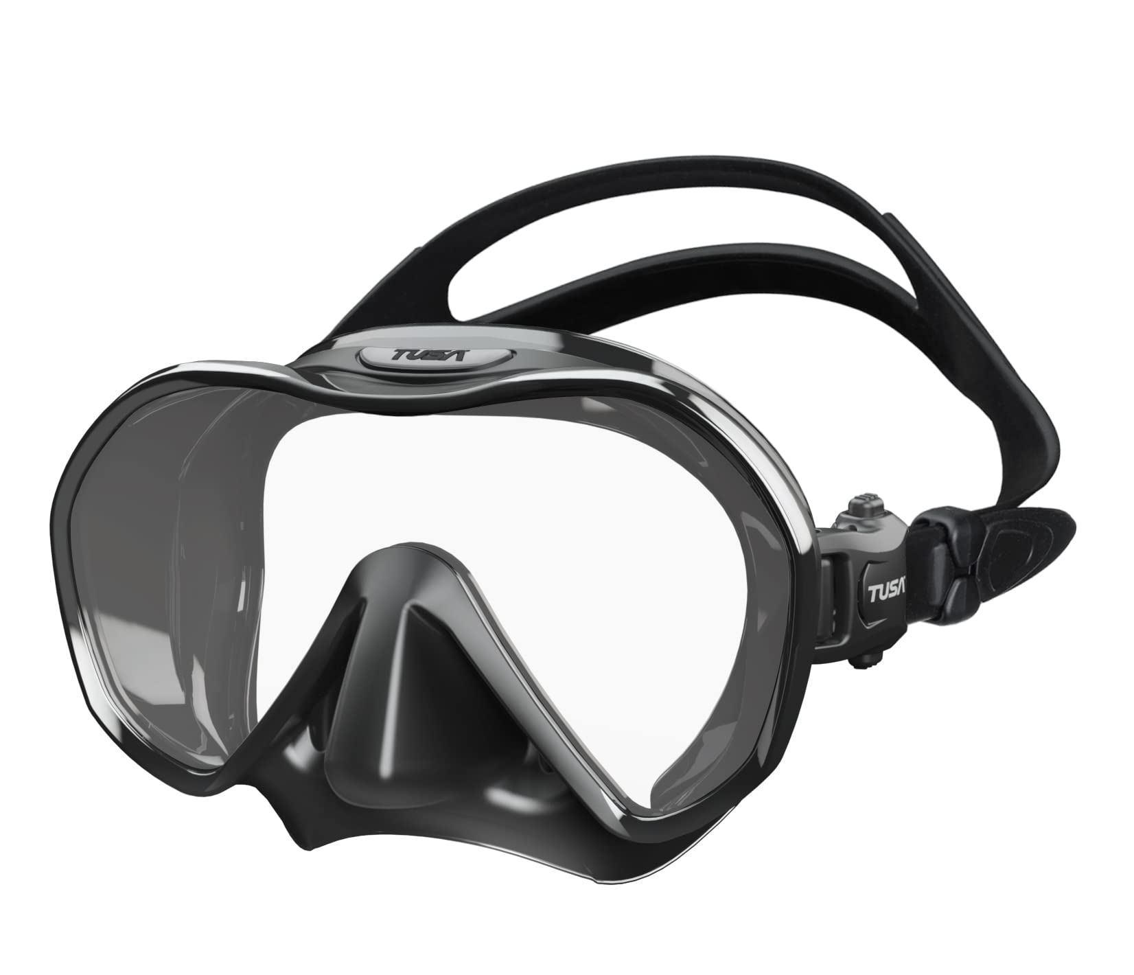 TUSA M-1010 Zensee Scuba Diving Mask, Black : Amazon.in: Health